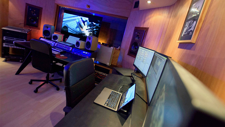régie de post-production vidéo et audio à VisionSound Studio Lausanne