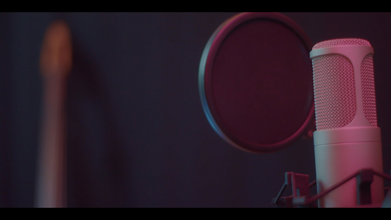 microphone de haute qualité, prise de voix chez VisionSound Studio Lausanne